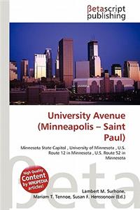 University Avenue (Minneapolis - Saint Paul)