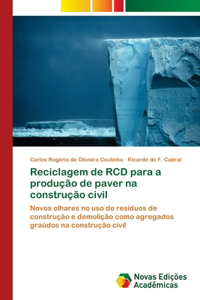Reciclagem de RCD para a produção de paver na construção civil