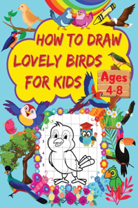 How to Draw Lovely Birds for Kids