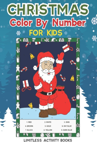 Christmas Color By Number for Kids