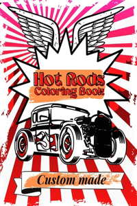 Hot Rods Coloring Book Custom Made