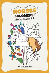 Horses And Flowers