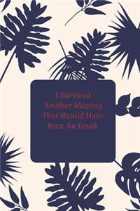 I Survived Another Meeting That Should Have Been An Email.