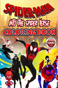 SPIDER-MAN Into The Spider-Verse Coloring Book