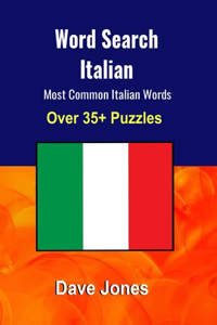 Word Search Italian Most Common Italian Words
