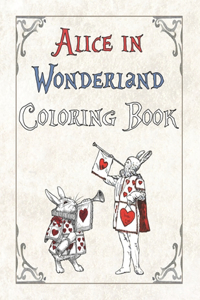 Alice in Wonderland Coloring Book