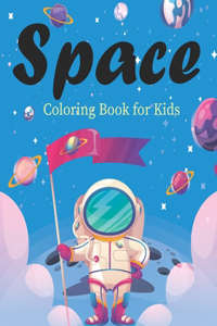 Space Coloring Book for Kids