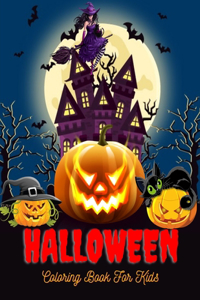 Halloween Coloring Book For Kids