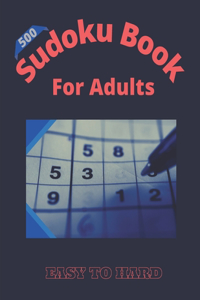 Sudoku Book For Adults
