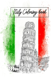 Italy coloring book