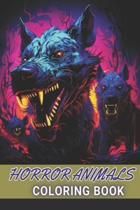 Horror Animals Coloring Book for Adult