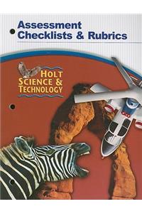 Holt Science & Technology Assessment Checklists & Rubrics