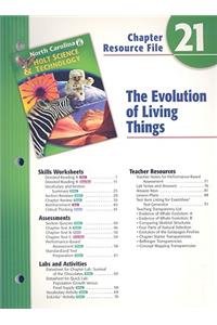 North Carolina Holt Science & Technology Chapter 21 Resource File: The Evolution of Living Things