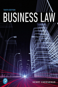 2019 Mylab Business Law with Pearson Etext -- Access Card -- For Business Law