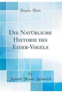 Die Natï¿½rliche Historie Des Eider-Vogels (Classic Reprint)