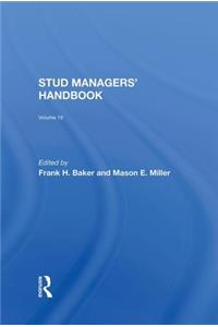 Stud Managers' Handbook, Vol. 19
