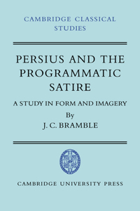 Persius and the Programmatic Satire