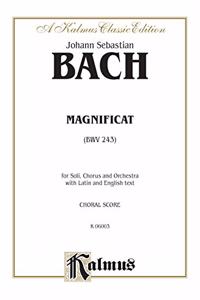 Magnificat: Choral Score for Soli, Chrus and Orchestra