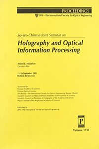 Soviet Chinese Joint Seminar On Holography & Opt