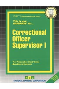 Correctional Officer Supervisor I