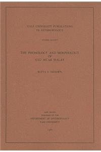 Phonology and Morphology of Ulu Muar Malay