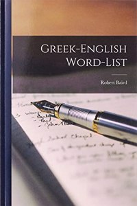Greek-English Word-list