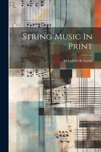 String Music In Print