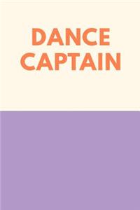 Dance Captain