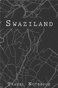 Swaziland Travel Notebook: 6x9 Travel Journal with prompts and Checklists perfect gift for your Trip to Swaziland for every Traveler