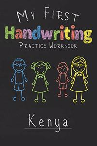 My first Handwriting Practice Workbook Kenya