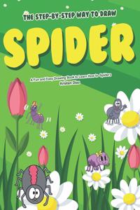 Step-by-Step Way to Draw Spider