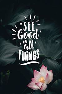 See good in all things