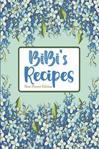 Bibi's Recipes Blue Flower Edition