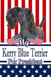My Kerry Blue Terrier for President