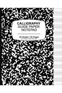 Calligraphy Guide Paper Notepad