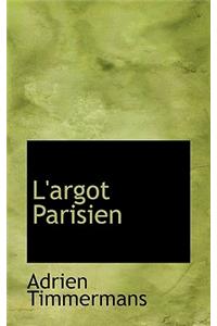 L'Argot Parisien