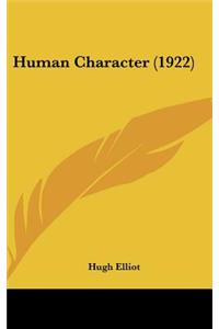 Human Character (1922)