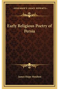 Early Religious Poetry of Persia