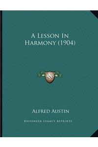 A Lesson In Harmony (1904)