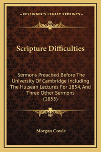 Scripture Difficulties