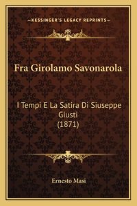 Fra Girolamo Savonarola