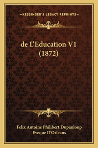 de L'Education V1 (1872)