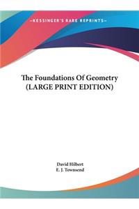 Foundations Of Geometry (LARGE PRINT EDITION)