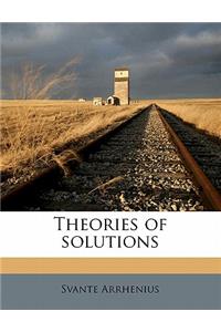 Theories of Solutions