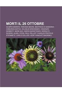 Morti Il 26 Ottobre