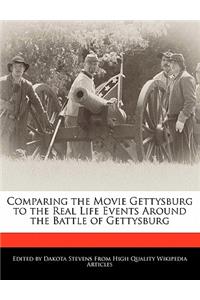 Comparing the Movie Gettysburg to the Real Life Events Around the Battle of Gettysburg