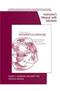 Ism a First Crs in Mathematica