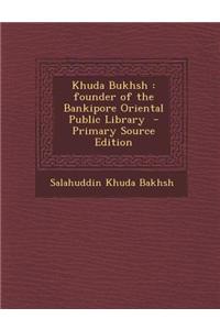 Khuda Bukhsh