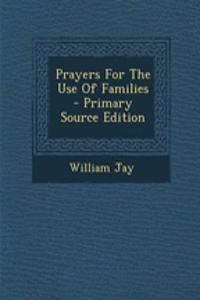 Prayers for the Use of Families