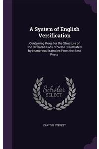 A System of English Versification